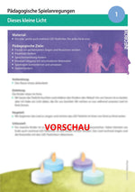 "Dieses kleine Licht" - Noten und Spielanregungen Download