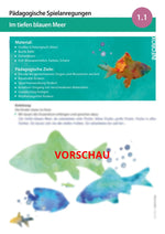 "Im tiefen blauen Meer" - Noten und Spielanregungen Download