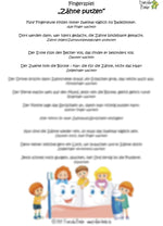 "Zähne putzen" - PDF Download