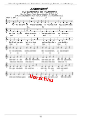 "Schlusslied" - Noten Download