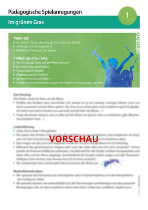 "Im grünen Gras" - Noten und Spielanregungen Download