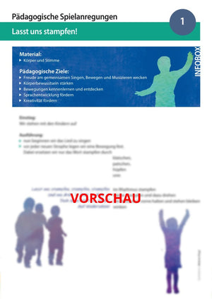 "Lasst uns stampfen" - Noten und Spielanregungen Download