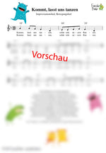 "Kommt, lasst uns tanzen" - Noten Download