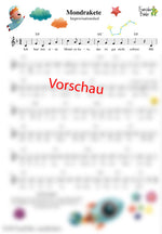 "Mondrakete" - Noten Download