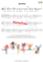 "Sportlied" - Noten Download