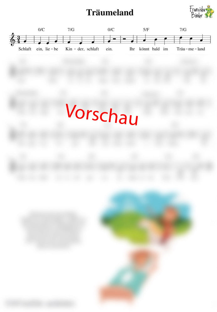 "Träumeland" - Noten Download