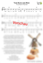 "Vom Korn zum Brot" - Noten Download