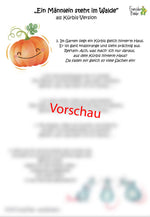 "Ein Männlein steht im Walde als Kürbis-Edition" - PDF Download