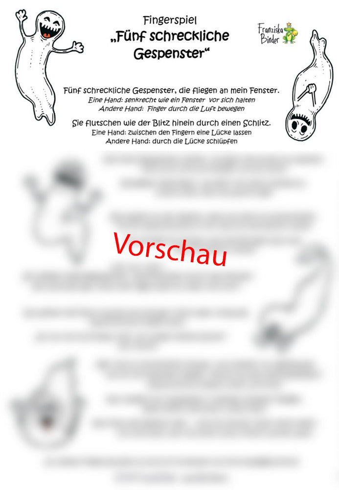 "Fünf schreckliche Gespenster" - PDF Download
