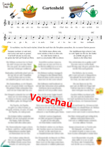"Gartenheld" - Noten Download