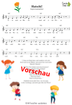 "Hatschi" - Noten Download