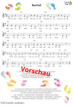 "Barfuß" - Noten Download