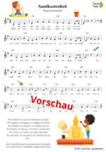 "Sandkastenlied" - Noten Download