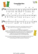 "Gummibärchen" - Noten Download