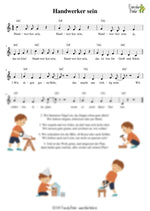 "Handwerker sein" - Noten Download