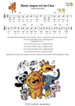 "Heute singen wir im Chor" - Noten Download
