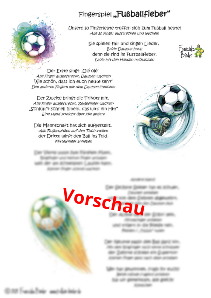 Fußballfieber Bundle - PDF Download