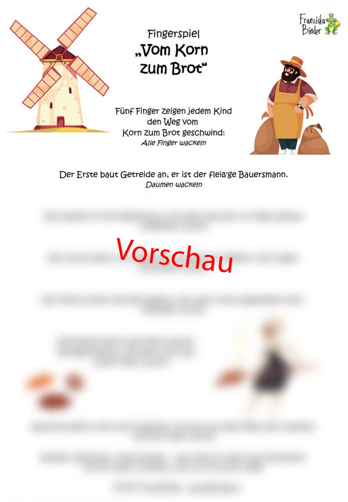 "Vom Korn zum Brot" - PDF Download