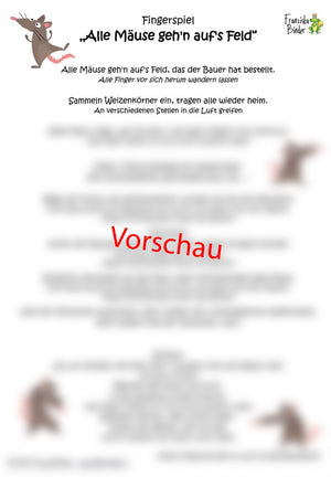 "Alle Mäuse geh'n auf's Feld" - PDF Download