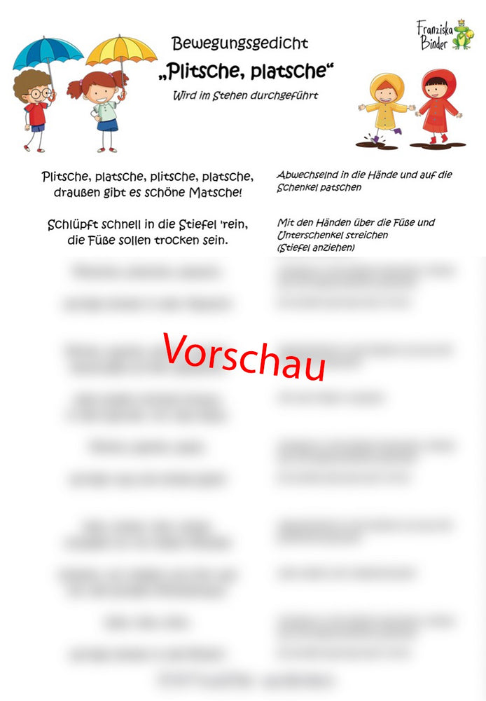 "Plitscheplatsche" - PDF Download