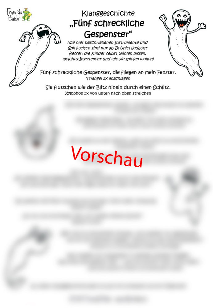 "Fünf schreckliche Gespenster" - PDF Download