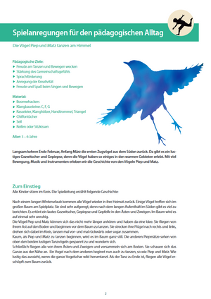 MusiKonzept Journal "Die Vögel Piep und Matz tanzen am Himmel" - E-Book PDF Download