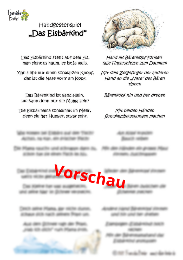 "Das Eisbärkind" - PDF Download