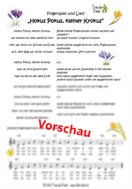 "Hokus Pokus, kleiner Krokus" - PDF Download